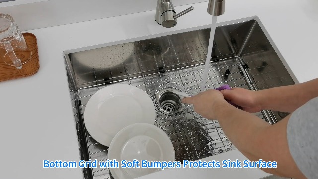 27 Inch Undermount Kitchen Sink - Delironexu 16 Gauge Stainless